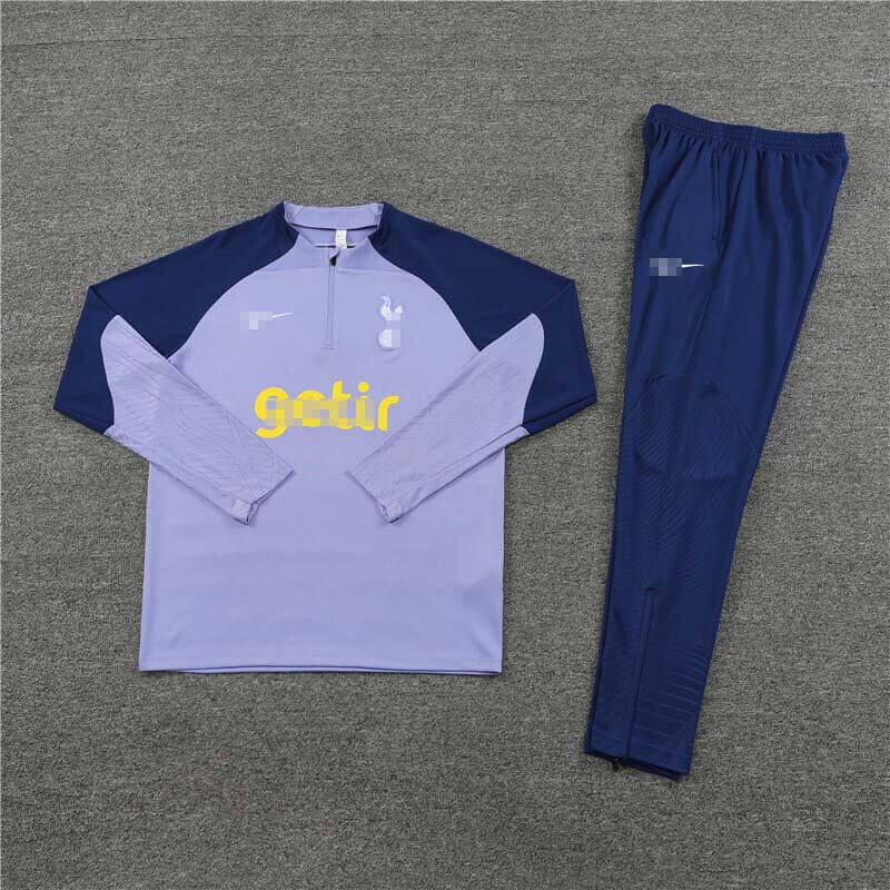 Sudadera Entrenamiento Tottenham Hotspur 2023/2024 Niño Kit Morado/Azul